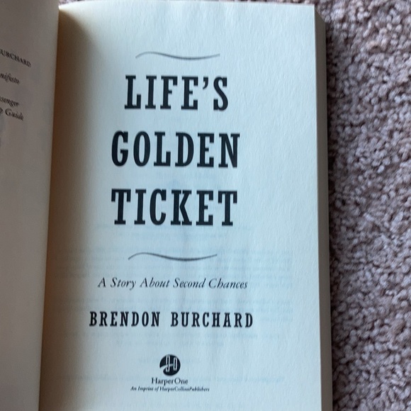 Brendon Burchard Life’s Golden Ticket Book - Picture 3 of 5